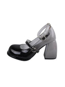 Chunky Heel Ankle-Strap Mary Jane Shoes for Stylish Comfort