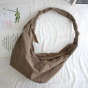 Autumn Vibe Water Dumpling Shoulder Bag Chic Japanese Style