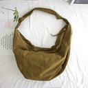 Autumn Vibe Water Dumpling Shoulder Bag Chic Japanese Style