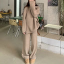 Suitable for Pregnant Women Suit Loose Turtleneck Set