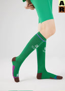 High-Performance Compression Calf Socks for Athletes