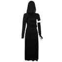 Spicy Chic Dark Wind Pleated Dress Summer Sophistication