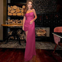 Elegant Mesh Ribbon Cocktail Dress Stylish Party Attire