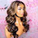 Women's Ombre Curly High-Temperature Fiber Wholesale Wig