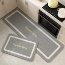 Kitchen Floor Mat Non-Slip and Oilproof Absorbent Rug