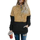 Fashion Special Offer Thick Zipped Stand Collar Sweatshirt