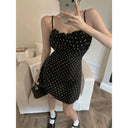 Pure Desire Polka Dot V-Neck Dress Spring Fashion Statement