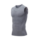 Men's Ionic Compression Shaping Vest Breathable Ice Silk Tank