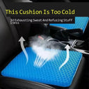 Breathable Honeycomb Memory Foam Seat Cushion for Comfort