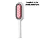 Clean Cat Grooming Brush with Wipes: Ultimate Pet Hair Removal Solution  ourlum.com Pink long hair  