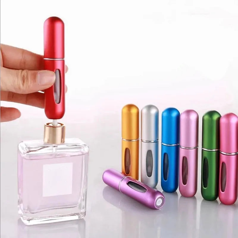 Luxury Aluminum Perfume Atomizer: Elegant Travel Essential