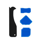 5-in-1 Silicone Sealant Caulk Finisher Grout Kit Floor Mould Removal Hand Tools Set  ourlum.com 4 IN 1 Blue CHINA 