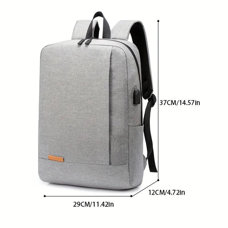 Schoolbag Backpack with USB Charging: Laptop Protection & Travel Tech Gear  ourlum.com   