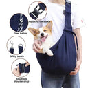 Portable Pet Shoulder Sling Bag for Outdoor Adventures