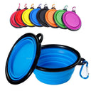 Collapsible Silicone Pet Bowl for Outdoor Travel Adventures