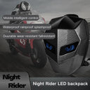 Customizable LED Backpack With Hard Shell For Travel