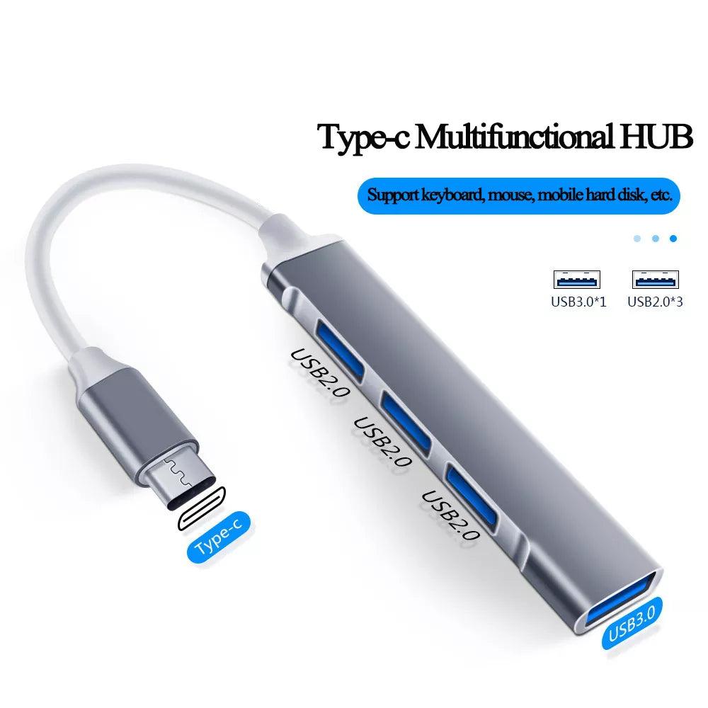 USB C HUB Multi Port Adapter for Macbook Pro Air HUAWEI - Seamless Connectivity  ourlum.com   