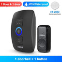 KERUI Wireless Smart Home Doorbell Kit Weatherproof Bell Security