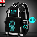 Waterproof Glow-in-the-Dark Children's Backpack for Boys