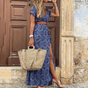 Boho Chic Floral Maxi Dress Summer Style for Women Elegant