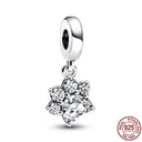 Pet Paw & Bone Charm Sterling Silver Bead for Pandora Jewelry