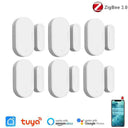 Zigbee Door Sensor: Ultimate Home Security Solution  ourlum.com 6pcs(need gateway)  