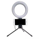 Versatile LED Ring Light: Adjustable Color Temperature Lighting