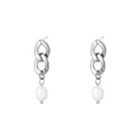 Elegant Silver Pearl Earrings: Timeless Luxury Accessory