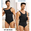 Men Slimming Shapewear Bodysuit Tummy Control Compression