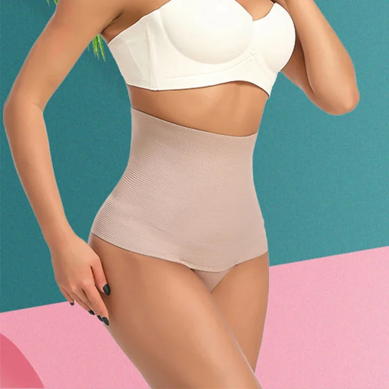 High Waist Seamless Shapewear Panties with Tummy Control & Butt Lifter Technology