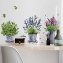 3pcs Watercolor Flower Pots Wall Sticker for Kitchen Room Decor  Furniture Decoration Sticker for Living Room Home Decor