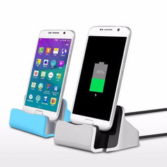 Type-C Fast Charging Dock Station Desktop USB C 3.1 Docking Charger with Cable for Huawei P9 Plus Smart Cell Phone