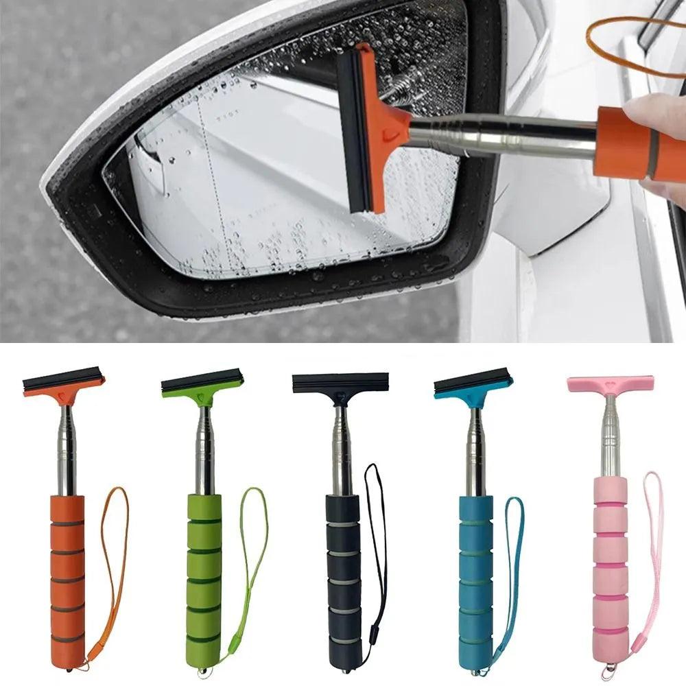 Car Mirror Wiper: Extendable Brush for Effortless Cleaning  ourlum.com   