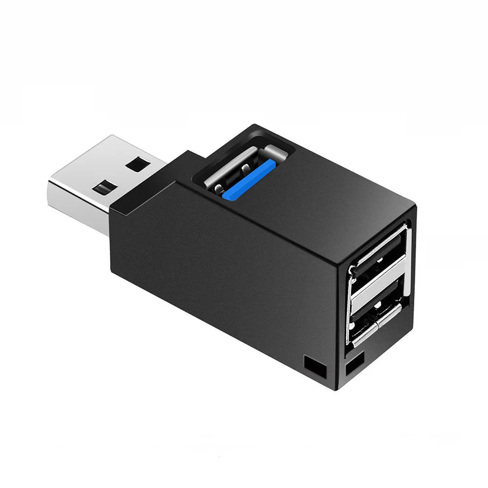 Boost Connectivity with USB HUB Splitter: 3 Ports for PC & Laptop  ourlum.com   