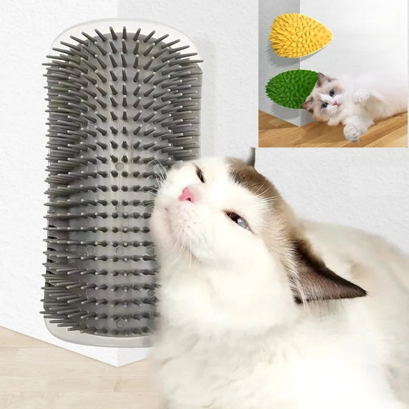 Cat Scratcher Massager for Cats Grooming Brush Hair Comb Dogs Kitten Care Accessories  ourlum.com   