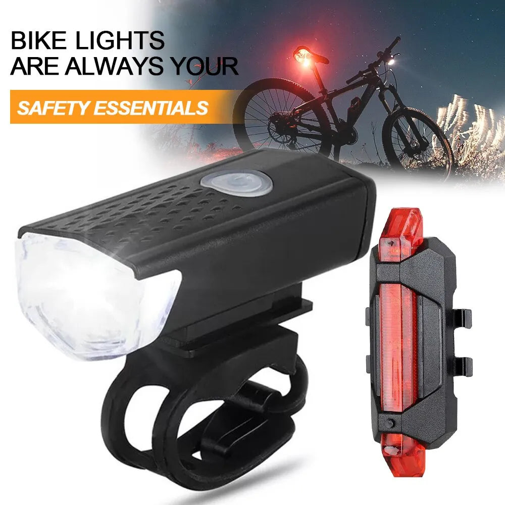 USB Bike Light Set: Enhanced Safety for Night Riding  ourlum.com   
