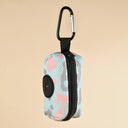 Abstract Designer Print Pet Poop Bag Dispenser: Stylish Holder & Leash Attachment  ourlum.com BAOWEN L 