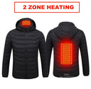 21 Areas Heated Jacket Lightweight USB Electric Coat Men Women