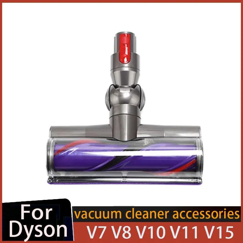 Electric Drive Vacuum Head for Dyson Floors: Durable Nylon Bristles & Easy Maintenance  ourlum.com Default Title  