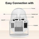 HY300 Android Wifi Smart Projector Home Entertainment Device