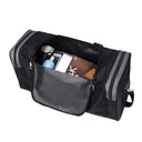 WaterProof Waxed Canvas Leather Men Travel Bag Large Tote