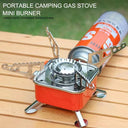 Compact Windproof Camping Gas Stove Portable Mini Burner