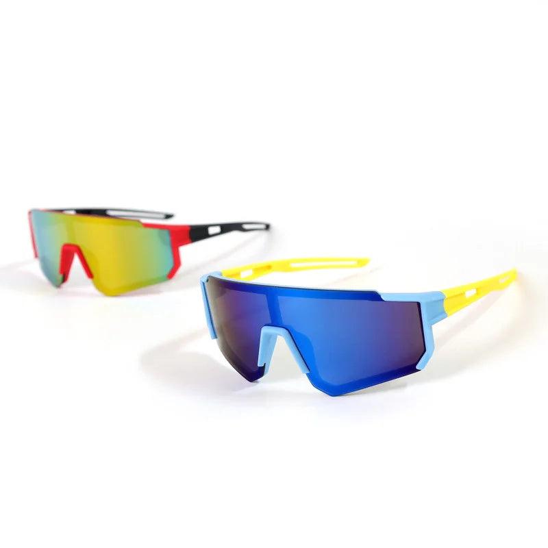 Trendy Kids UV Protection Sunglasses for Boys and Girls - Colorful Sports Eyewear for Outdoor Adventures