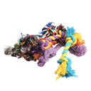 Cotton Braided Bone Rope Chew Toy for Pet Dogs - Random Color  ourlum.com   