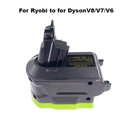 Battery Adapter Converter For Makita Dewalt Milwaukee Bosch Einhell Ryobi To For Dyson V6 V7 V8