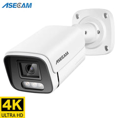 8MP Outdoor IP Camera with Color Night Vision and AI Motion Detection Alerts