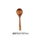 Eco-Friendly Teak Wooden Spatulas for Non-Stick Cookware