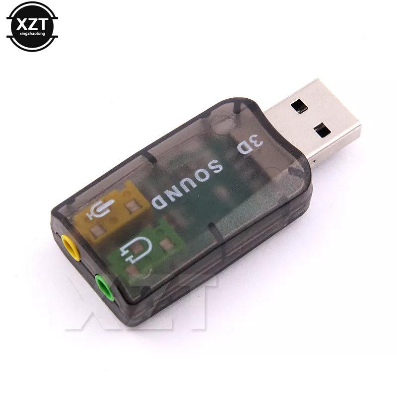 USB Sound Card Adapter: Premium Audio Enhancement for Laptop and PC  ourlum.com   