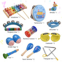 Wooden Percussion Instruments Set for Education and Fun