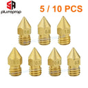 MK8 Brass Nozzle Set: Precision Upgrade for Seamless 3D Printing  ourlum.com 5 PCS 0.2mm 